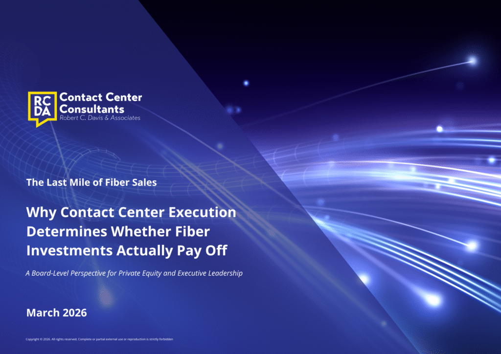 White Papers | RCDA Contact Center Consultants